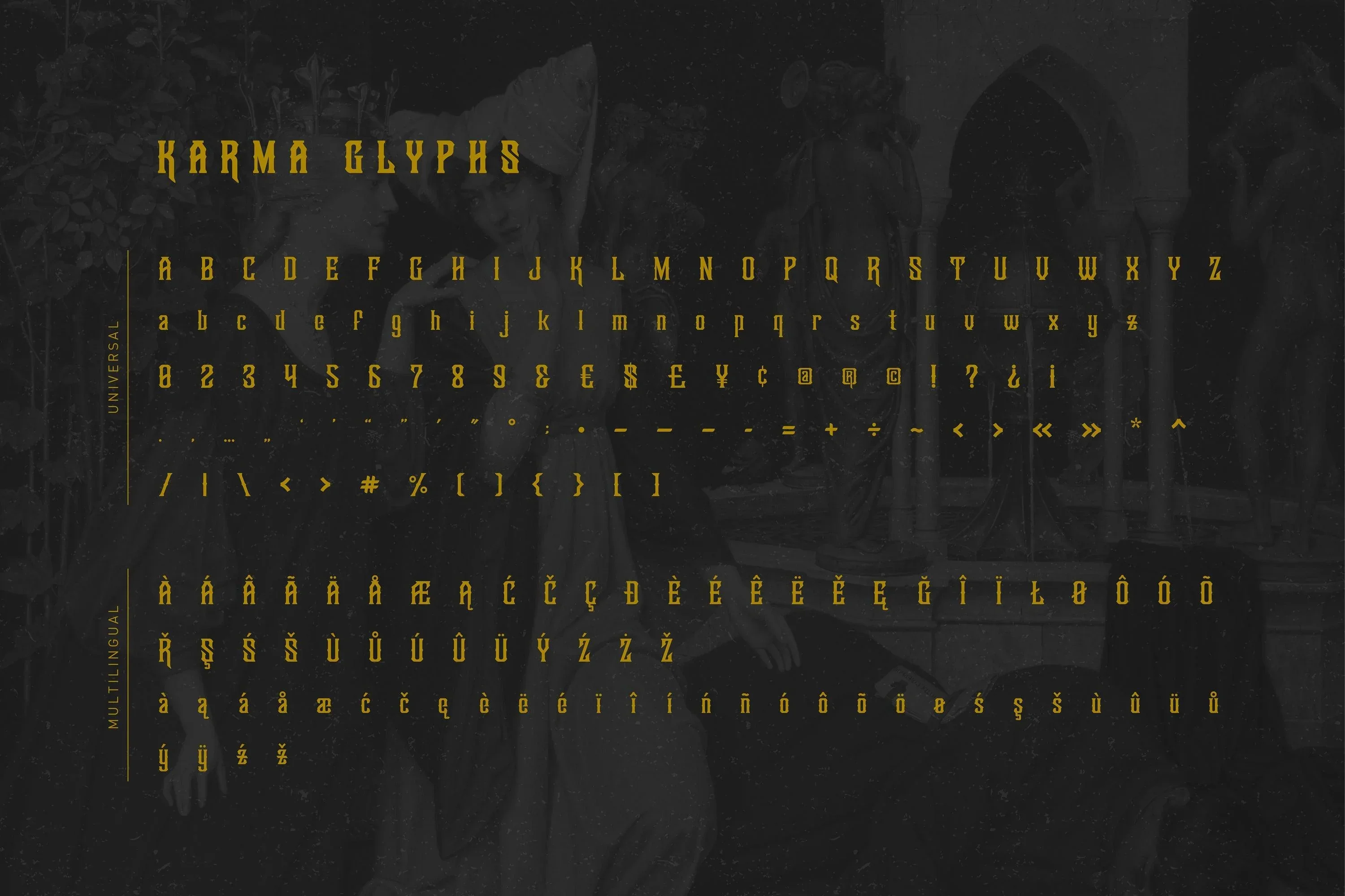 Karma - Vintage Serif Font - Image 9